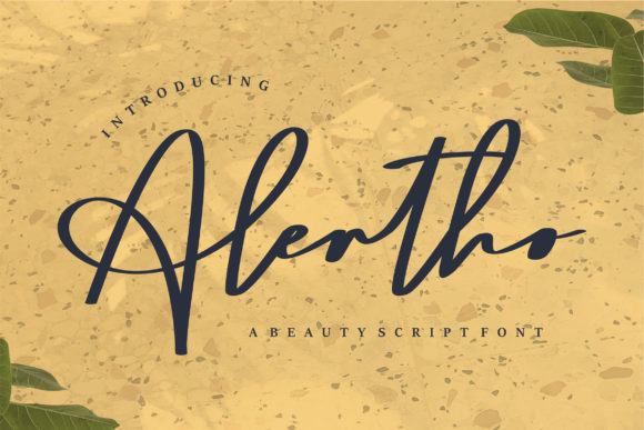 Alertho: A Timeless Handwritten Font for Modern Branding and Design