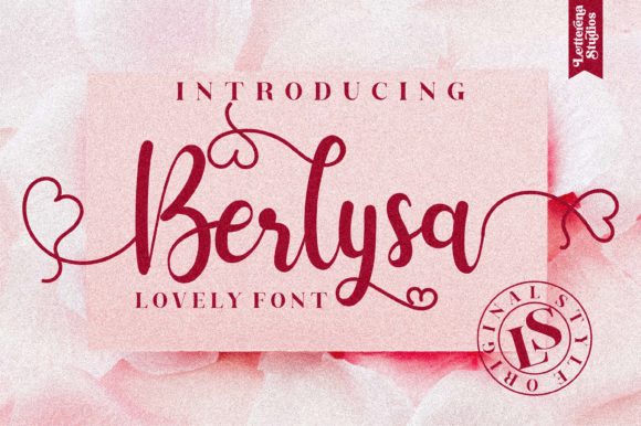 Berlysa: A Timeless Script Font for Modern Design