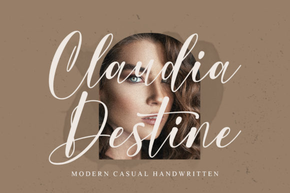 Claudia Destine Font for Modern Design