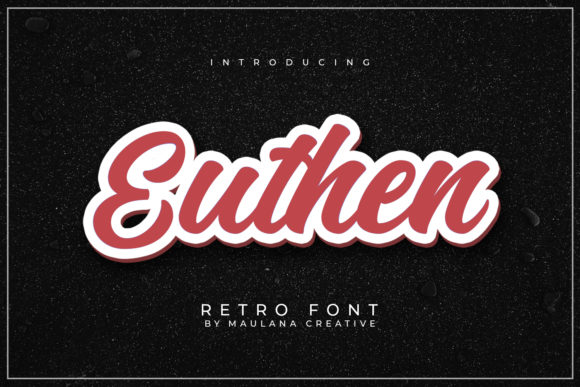 Euthen Font for Bold and Stylish Designs