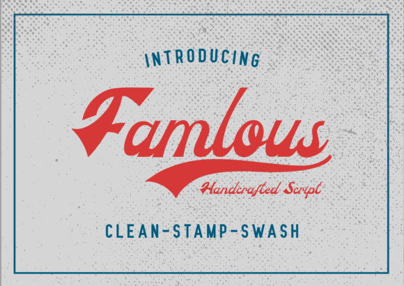 Famlous Font: A Bold Handwritten Style That Elevates Your Projects