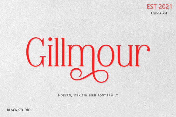 Gillmour Font: Elegant and Balanced for Professional Projects