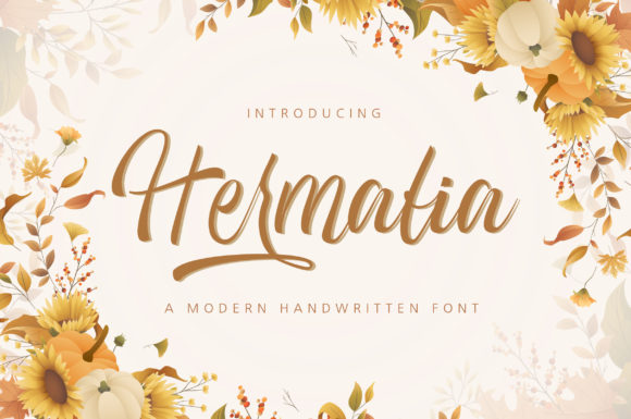 Hermalia: A Delicate Font for Creative Expression