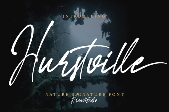 Hurstville Font: A Versatile Handwritten Style for Creative Projects