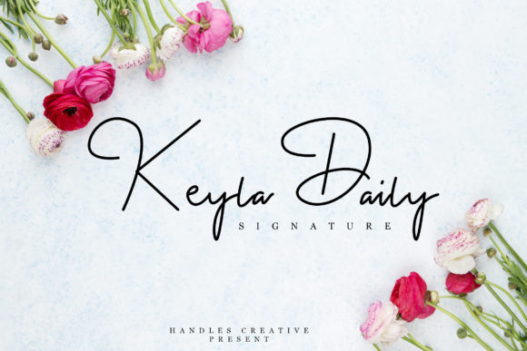 Keyla Daily: A Gentle Font for Creative Expression