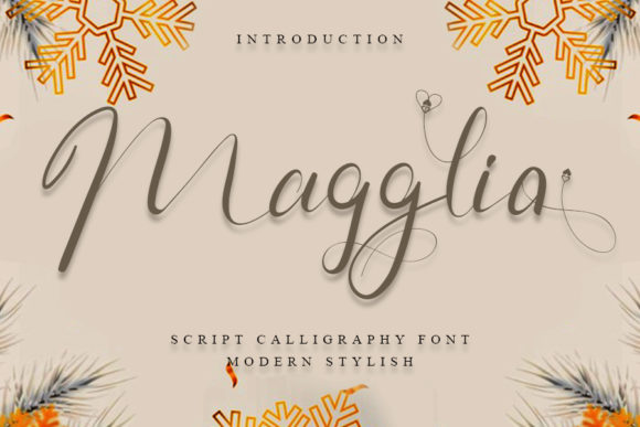 Magglia: A Stylish Script Font for Creative Projects