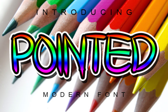 Pointed: A Modern Handwritten Font for Creative and Professional Workflows