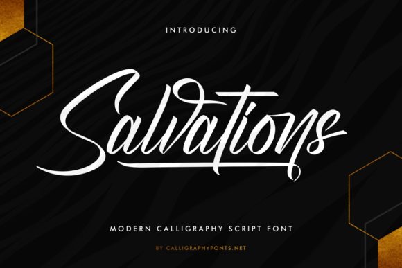 Salvations: A Font That Merges Elegance with Modernity
