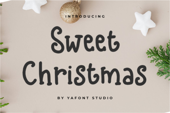 Sweet Christmas Font: A Versatile Tool for Festive Creativity