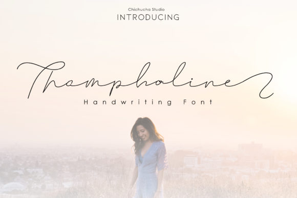 Thampholine: A Timeless Handwritten Font for Strategic Design and Communication